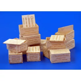 Plus model 1:35 U.S.Wooden crates f.cigaretes WWII-typII