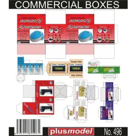 Plus model 1:35 Commercial boxes
