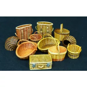 Plus model 1:35 Wicker baskets-small
