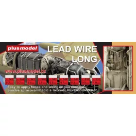 Plus model Lead wire 0,5 mm, long 240 mm