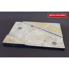   Plus model 1:35 Display base – Cobblestone street with sidewalk
