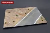 Plus model 1:35 Display base - Cobblestone street wit tram tracks