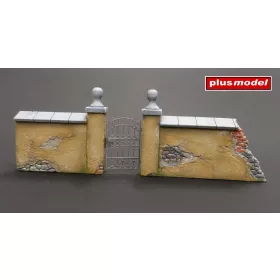 Plus model 1:35 Garden wall