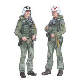 Plus model 1:48 Crew F-4 Phantom
