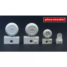 Plus model 1:48 B-26 Marauder wheels late growed