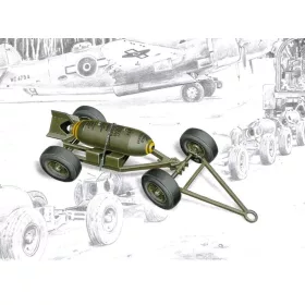 Plus model 1:48 Bomb trailer Mk 2