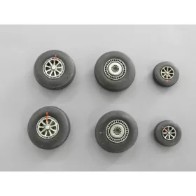 Plus model 1:72 Wheels for C-121 Constelation
