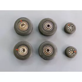 Plus model 1:72 Wheels for L749 Constelation