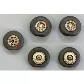 Plus model 1:72 Wheels for DC-6/C-118