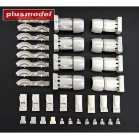 Plus model 1:72 Engine cowlings for DC-6/C-118 Liftmaster
