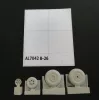 Plus model 1:72 B-26 Marauder late wheels groved