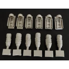 Plus model 1:72 C-47 Racks for drop container