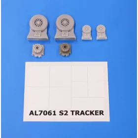 Plus model 1:72 S2 Tracker wheels