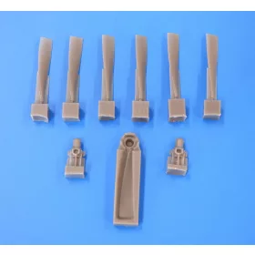 Plus model 1:72 S2 Tracker propelers