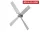 Plus model 1:72 C-119G propellers for Italeri