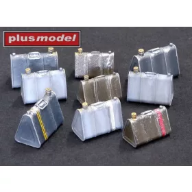 Plus model 1:35 German triangular canisters
