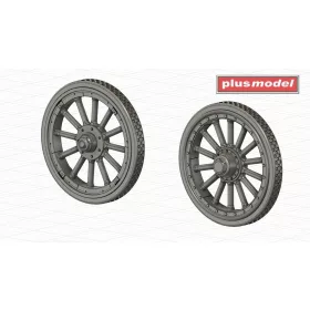 Plus model 1:35 Canadian MG carrier wheels pattern A
