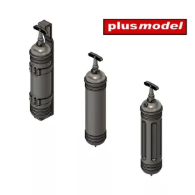 Plus model 1:35 US fire extinguishers