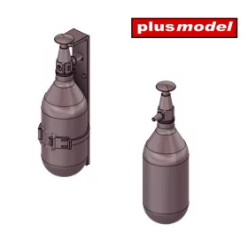 Plus model 1:35 British fire extinguishers