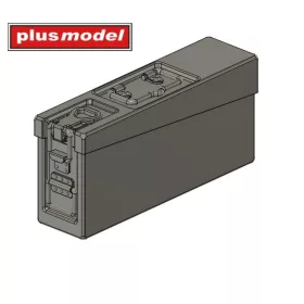   Plus model 1:35 German ammo boxes for 7,92 ammunition – early
