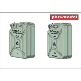 Plus model 1:35 German canisters late -Schwelm, ABP