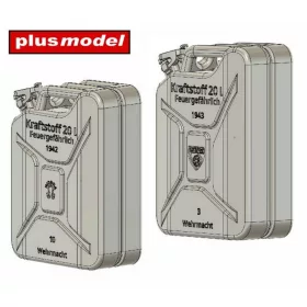 Plus model 1:35 German canisters late – Mirona, WKO
