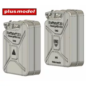Plus model 1:35 German canisters late -Schwelm, Nowack
