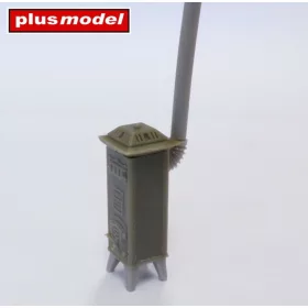 Plus model 1:35 Square stove