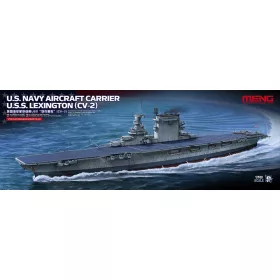   MENG-Model 1:700 U.S.Navy Aircraft CarrierU.S.S.Lexington (CV-2)
