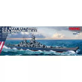   MENG-Model 1:700 U.S. Navy Battleship U.S.S. Missouri (BB-63)