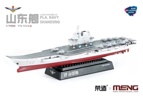 MENG-Model 1:700 PLA Navy Shandong (Pre-colored Edition)