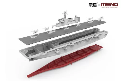 MENG-Model 1:700 1/700 PLA Navy Hainan