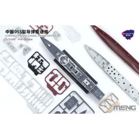   MENG-Model 1:700 Chinese Type-055 Guided-Missile Destroyer (Pre-colored Edition)