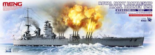 Meng Model 1:700 Royal Navy Battleship H.M.S.Rodney