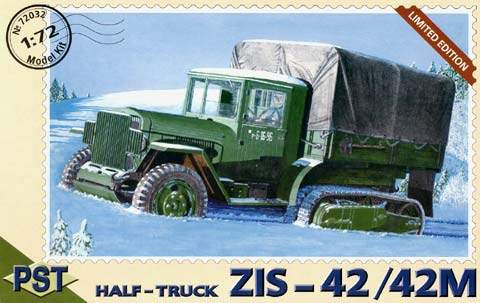 PST - ZIS-42/42M half truck féllánctalpas teherautó PST72032