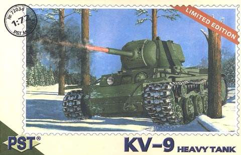 PST - Russian KV-9 Soviet Heavy Tank - szovjet nehéz tank PST72034