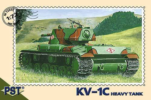 PST - Russian KV-1C Soviet heavy tank - szovjet nehéz tank PST72035