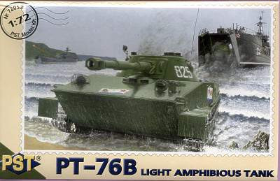 PST - Russian PT-76 B Light Amphibious Tank