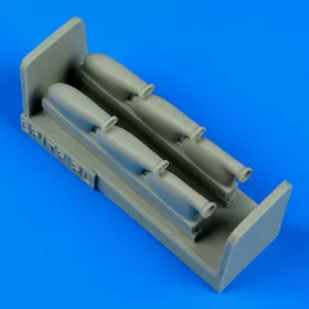 Quickboost 1:32 Spitfire Mk.II exhaust for Revell