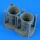 Quickboost 1:35 CH-47A Chinook exhaust for Trumpeter