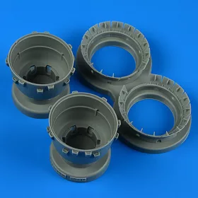   Quickboost 1:48 B-25J Mitchell cowlings and cooling flaps (opened) for HK Model