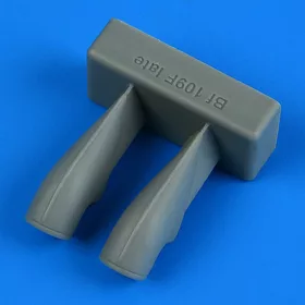 Quickboost 1:48 Bf 109F air intake - late for Hasegawa