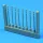 Quickboost 1:72 Lancaster gun barrels round perforated Für Hasegawa Bausatz.