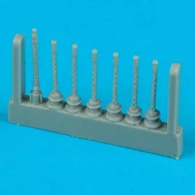   Quickboost 1:72 He 111H-6 gun barrels late version Für Hasegawa Bausatz.