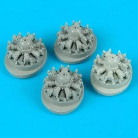   Quickboost 1:72 B-24 engines (for Academy) Für Academy Bausatz.