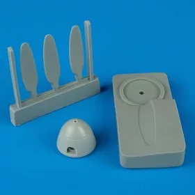 Quickboost 1:72 Bf 109G-6 propeller für Hasegawa Bausatz