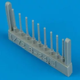   Quickboost 1:72 B-24D Liberator gun barrels für Hasegawa Bausatz