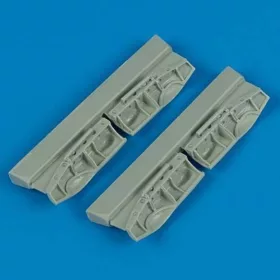   Quickboost 1:72 BF undercarriage covers für Hasegawa Bausatz