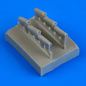 Quickboost 1:72 Defiant Mk.I exhaust-rounded for Airfix