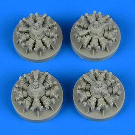 Quickboost 1:72 B-17G flying fortress engines f. Airfix
